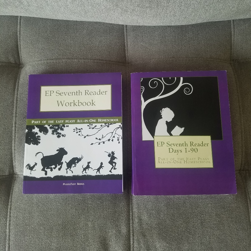Easy Peasy Seventh Grade Reading and Work books